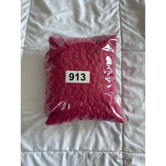 New Anthropologie Dress Ribbed Midi Pink Sleeveless V-Neck Size Medium $148 - Picture 10 of 10